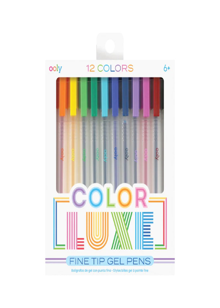 Ooly - Color Luxe Gel Pens - Set of 12