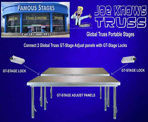 Connect 2 Global Truss GT-Stage Adjust panels