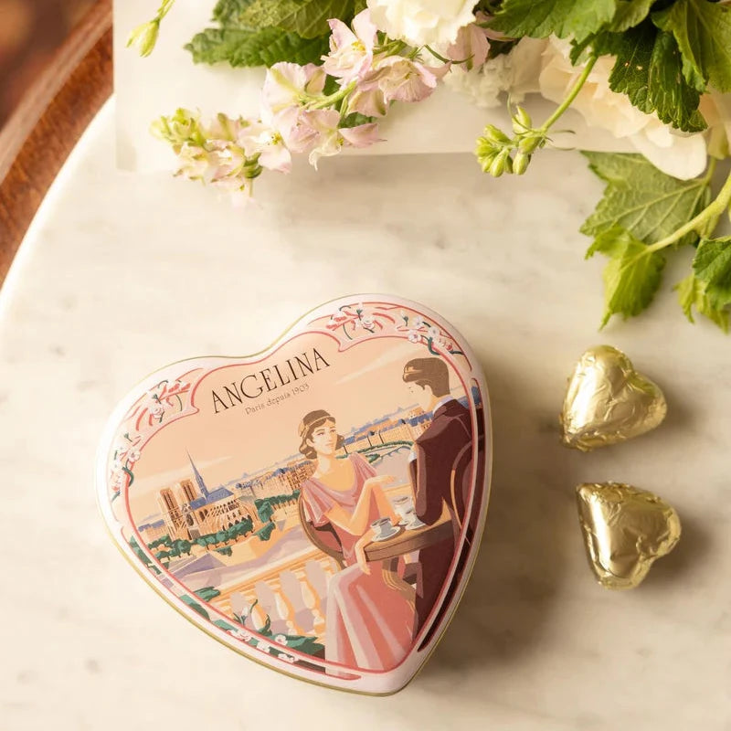 Parisian Heart Praline Box