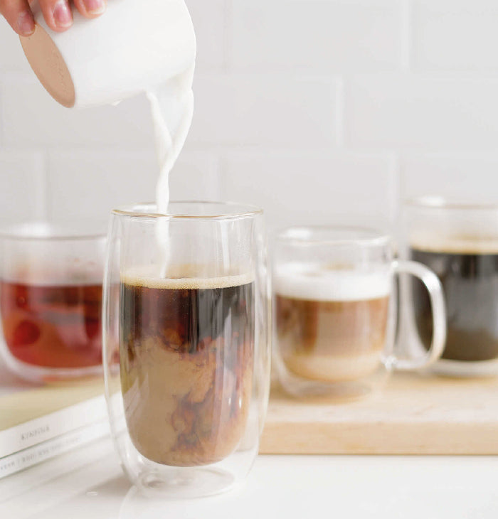 Verre Tasses À Thé Avec Amovible Verre , 2 en 1 Tasses À Thé Et