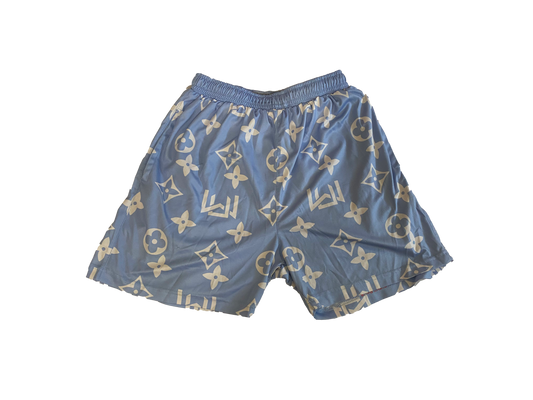 Louis Vuitton reflective monogram shorts/trunks (same shorts in
