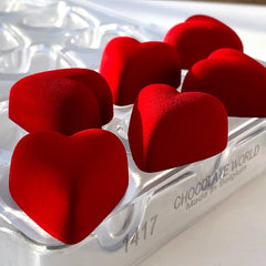 Süßigkeiten-Schokoladen-Airbrush-Herz
