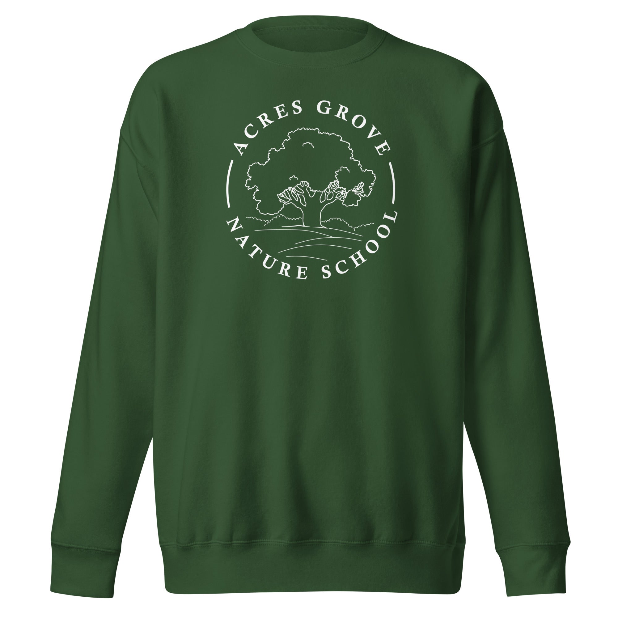 Acres Grove Nature School - Printed Unisex Premium Sweatshirt