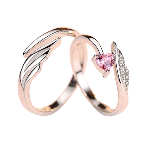 Bague de Promesse ailes d'ange