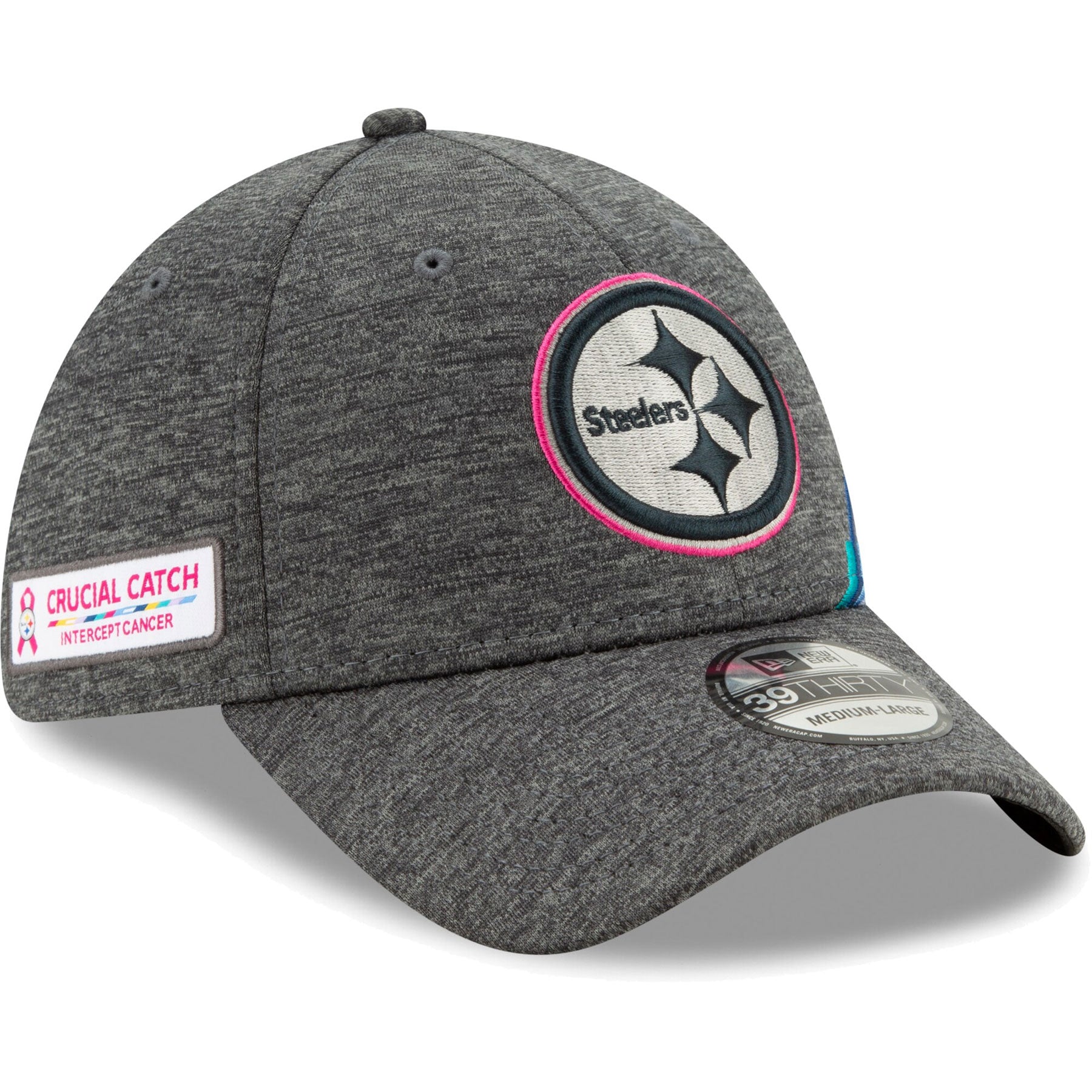 KTZ Kansas City Chiefs Breast Cancer Awareness 39thirty Cap in Gray