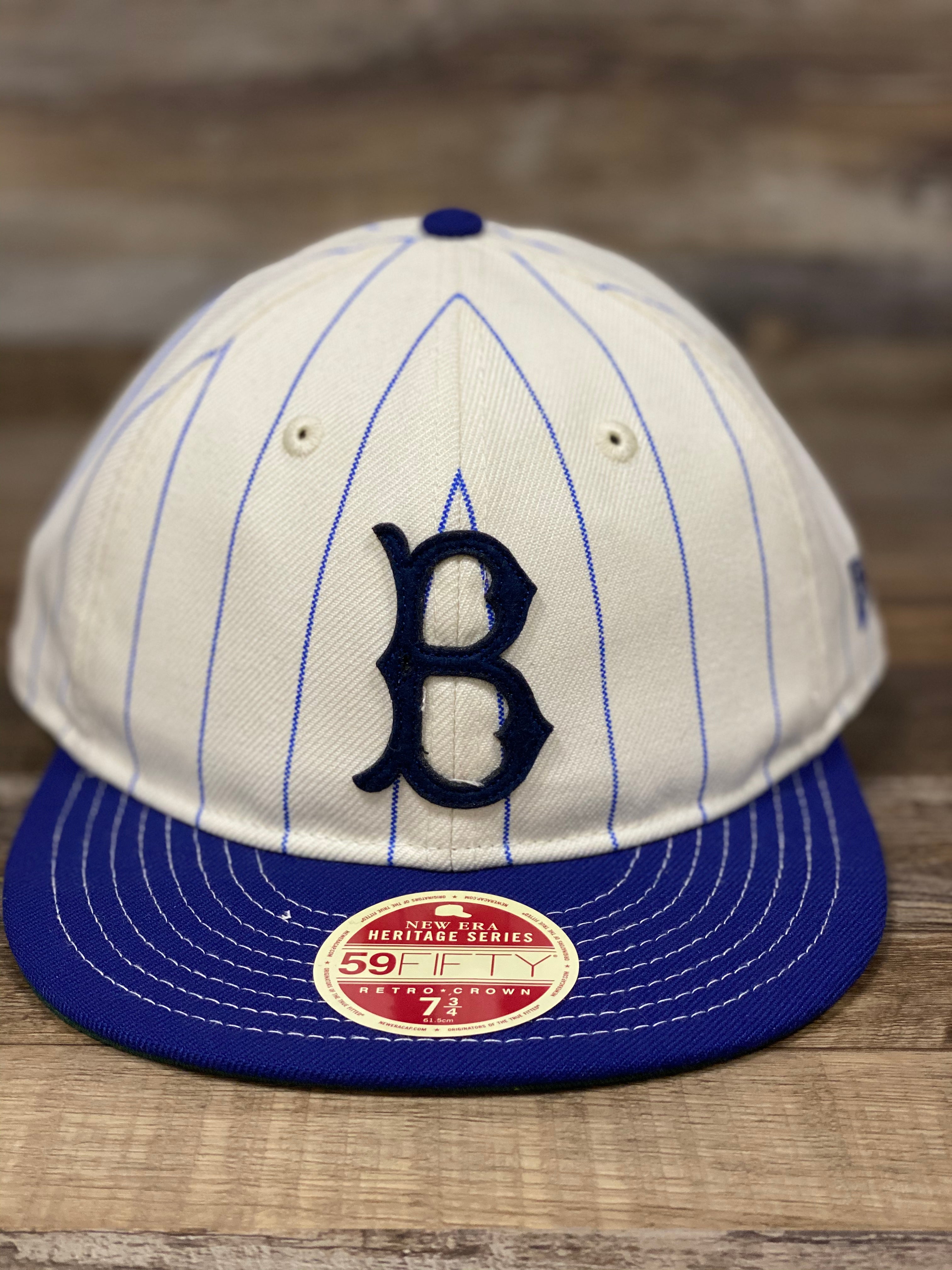 white brooklyn dodgers hat