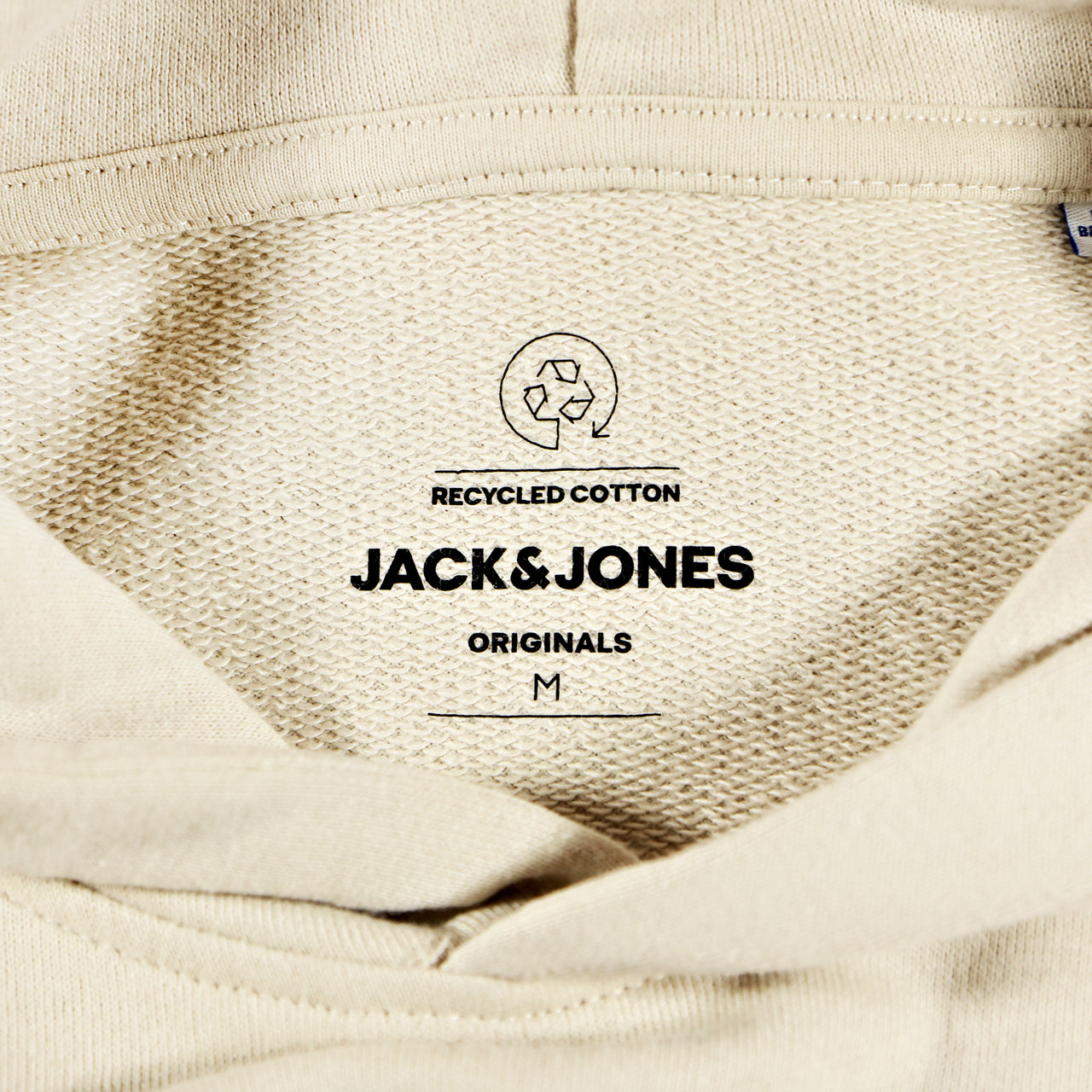 JACK & JONES | JORCLEAN SWEAT HOOD SN | PULLOVER HOODIE | MOONBEAM