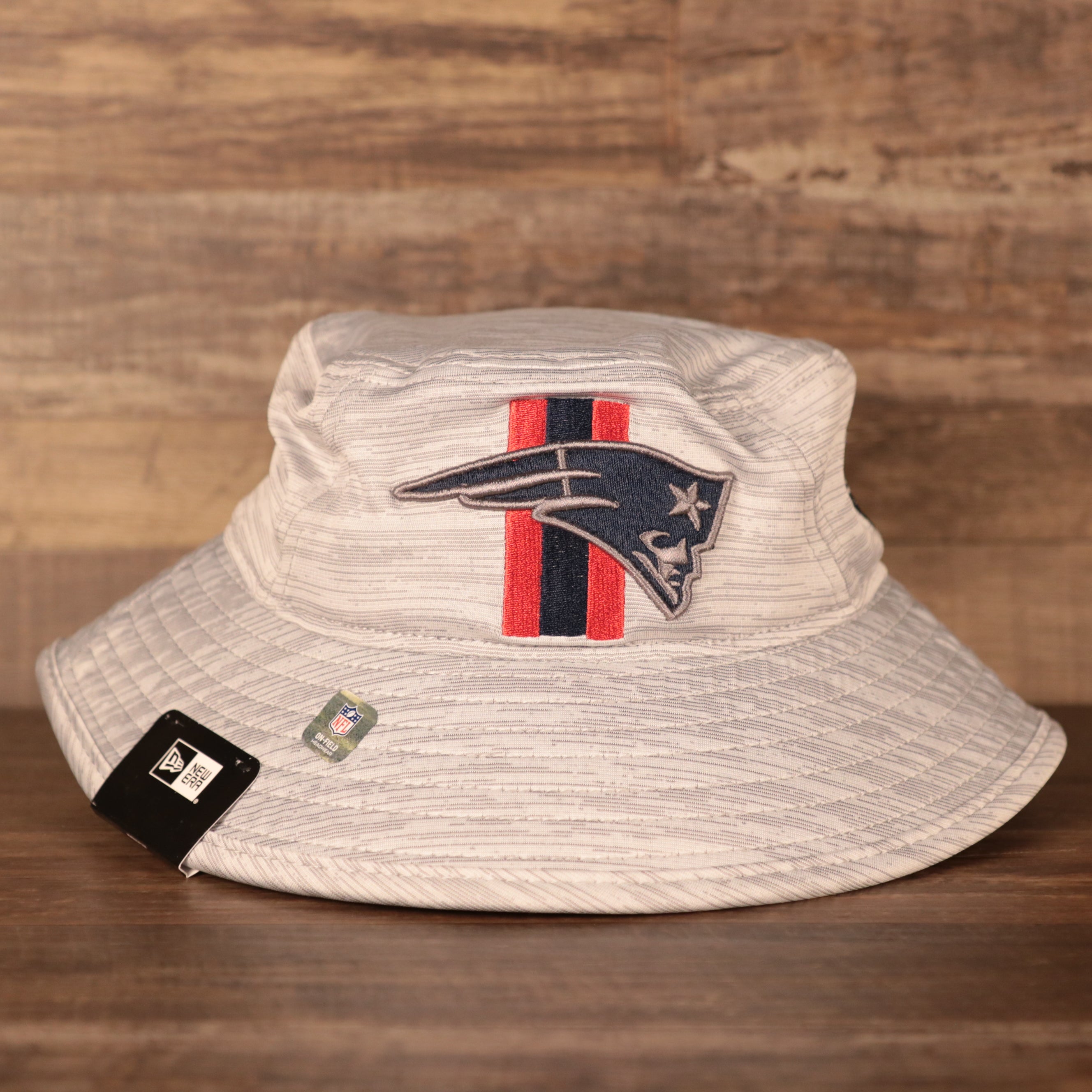 patriots bucket hat with string