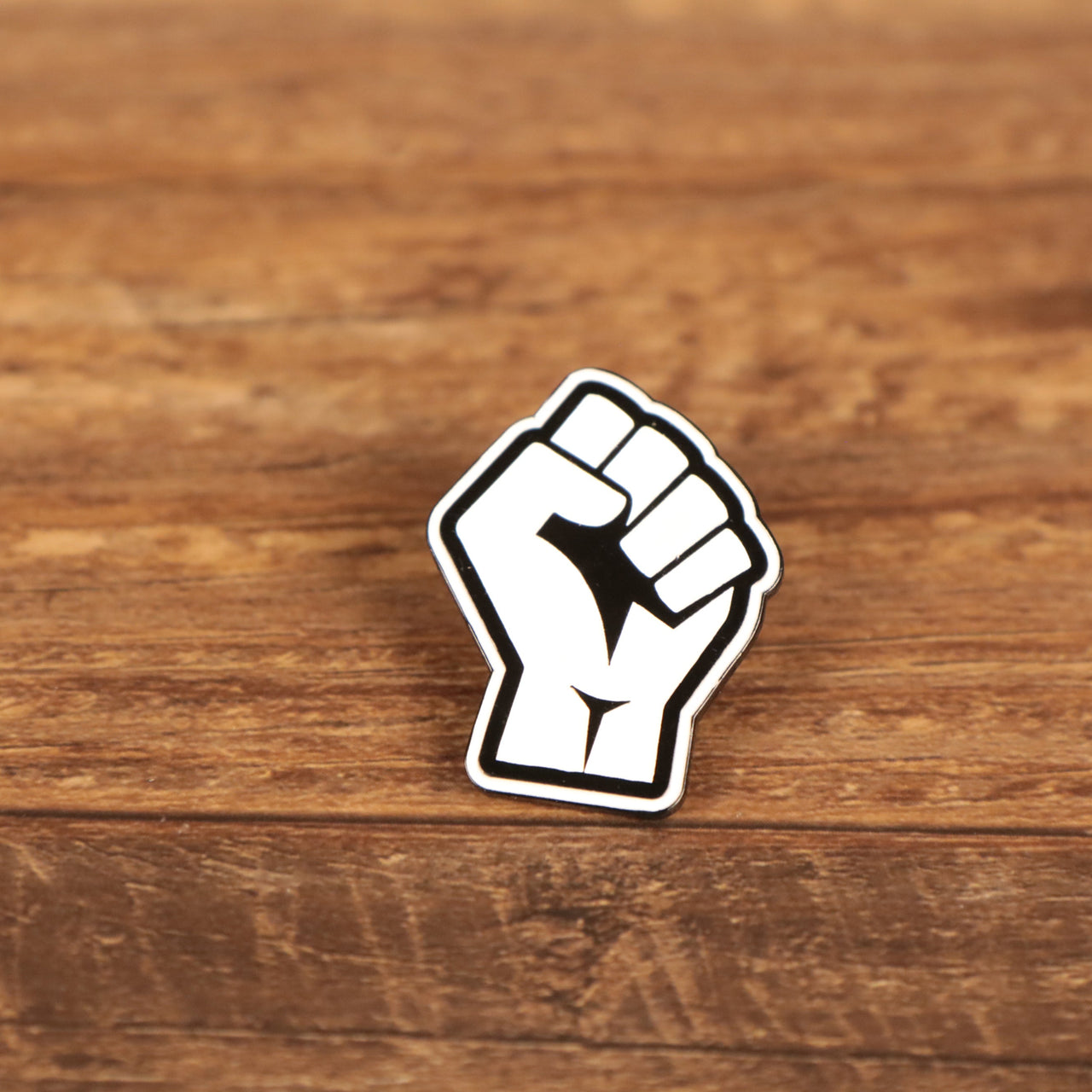 Power To The People Fist Fitted Cap Pin | Enamel Pin For Hat