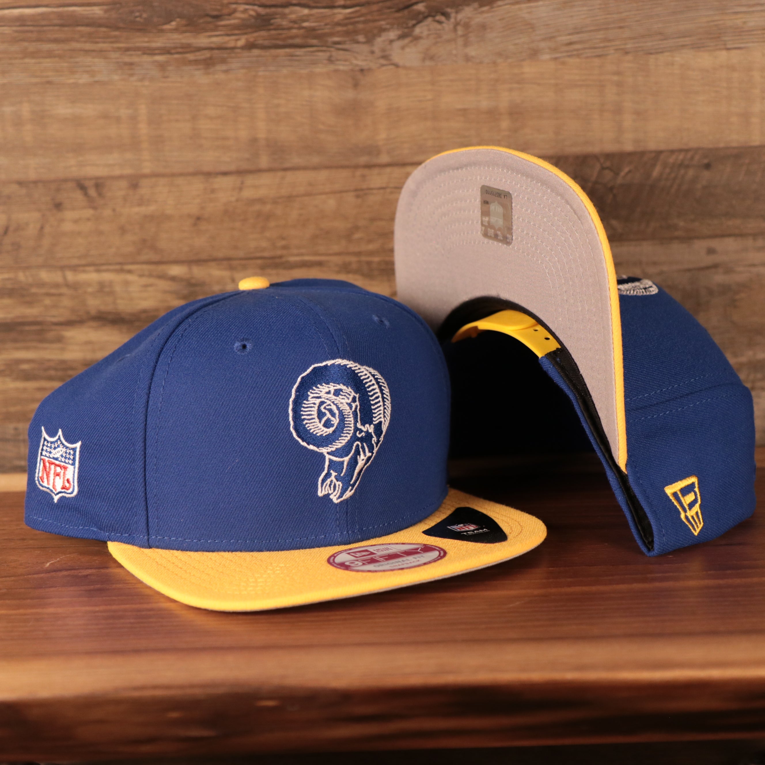 retro rams hat