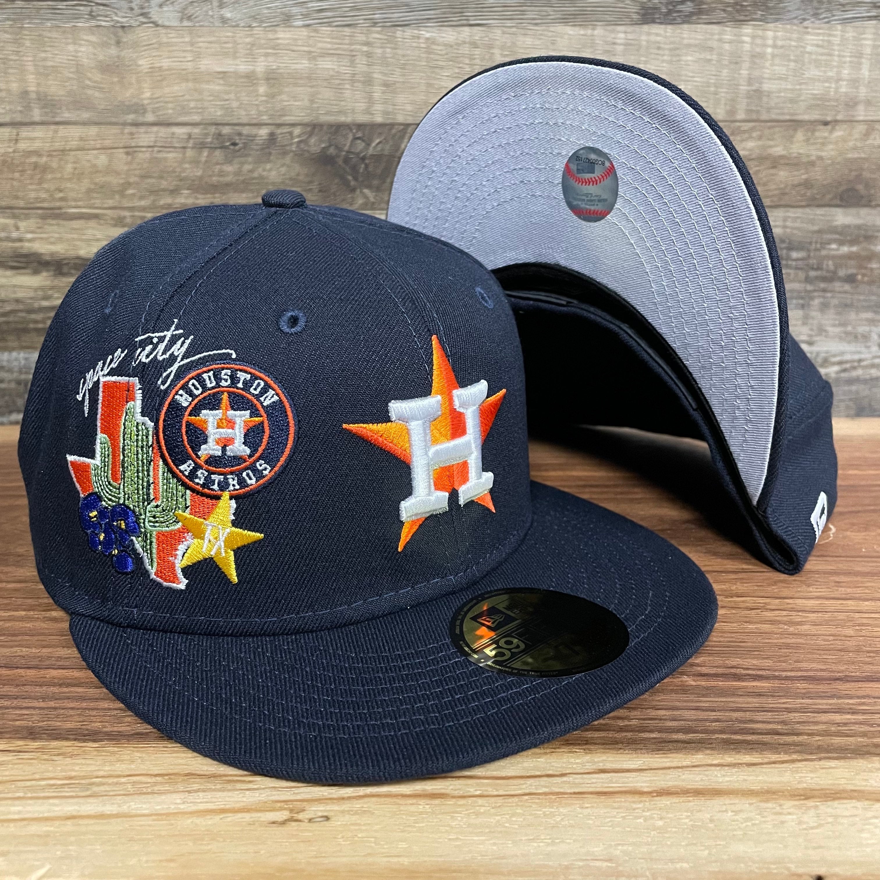 grey world series hat