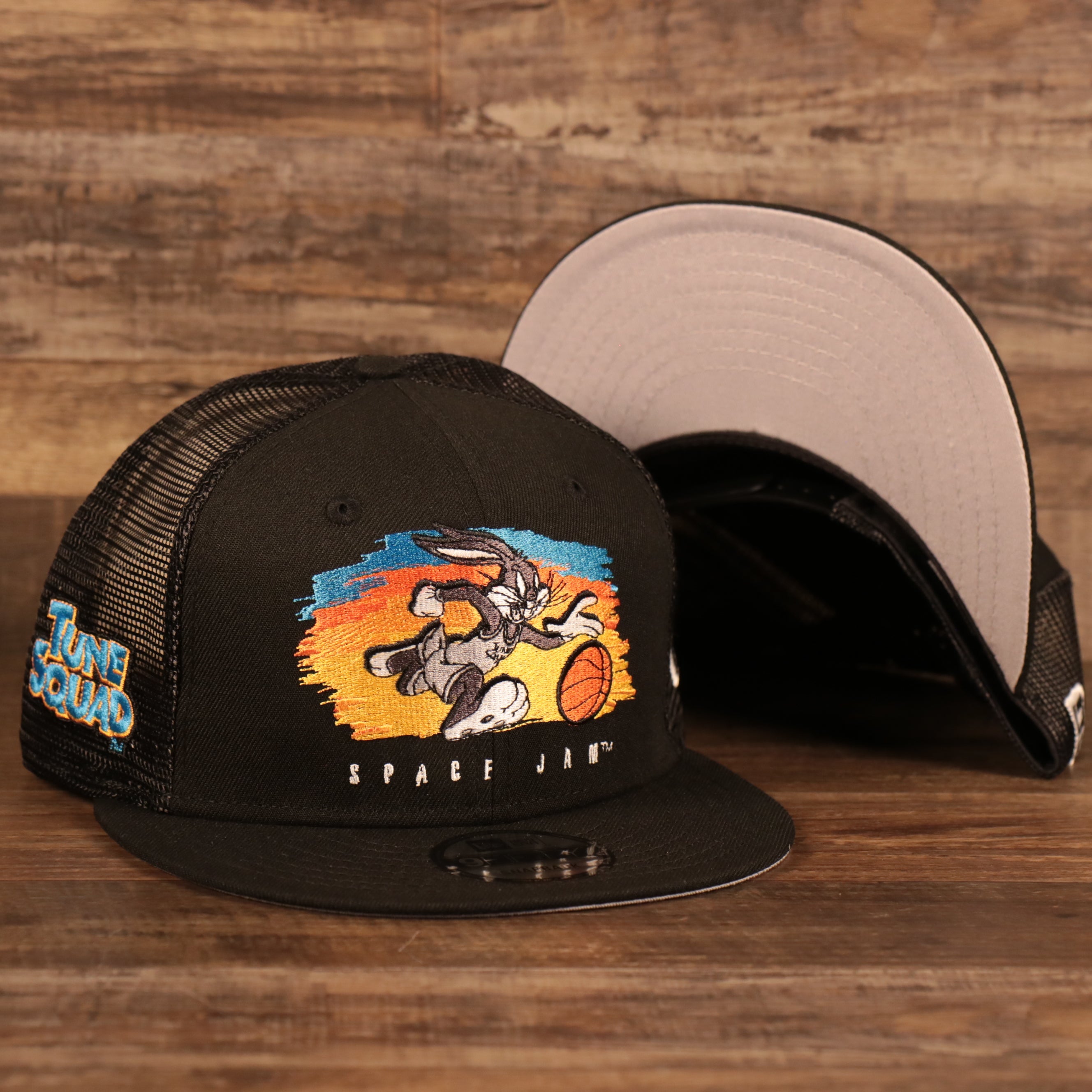 tune squad trucker hat