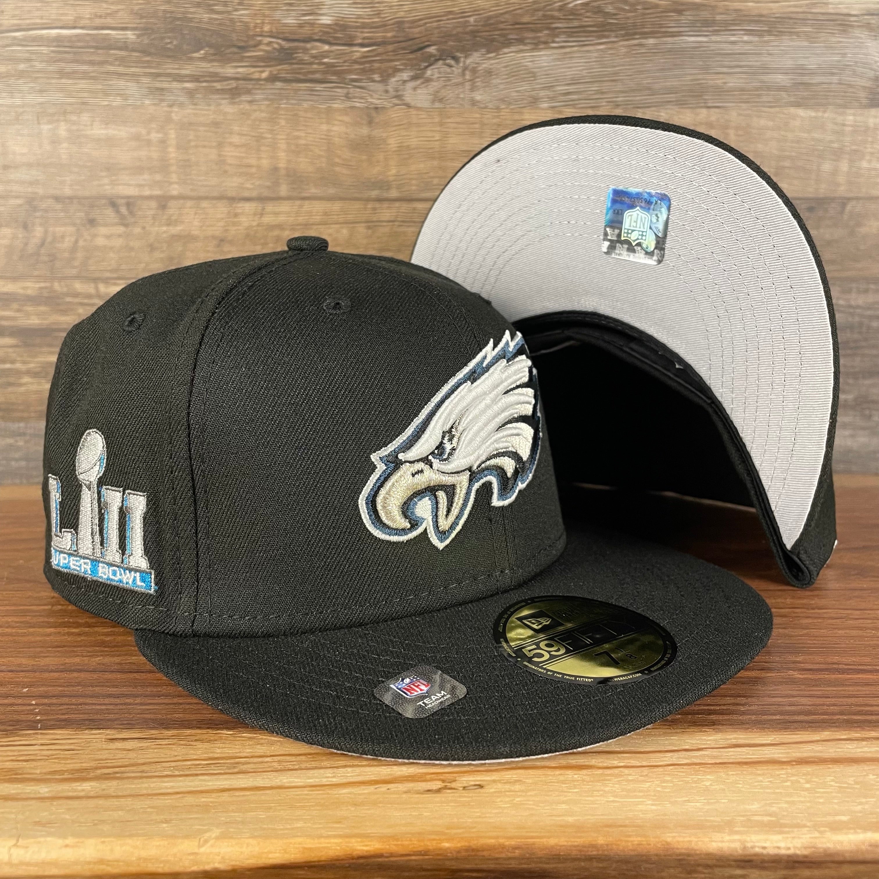 eagles super bowl fitted hat