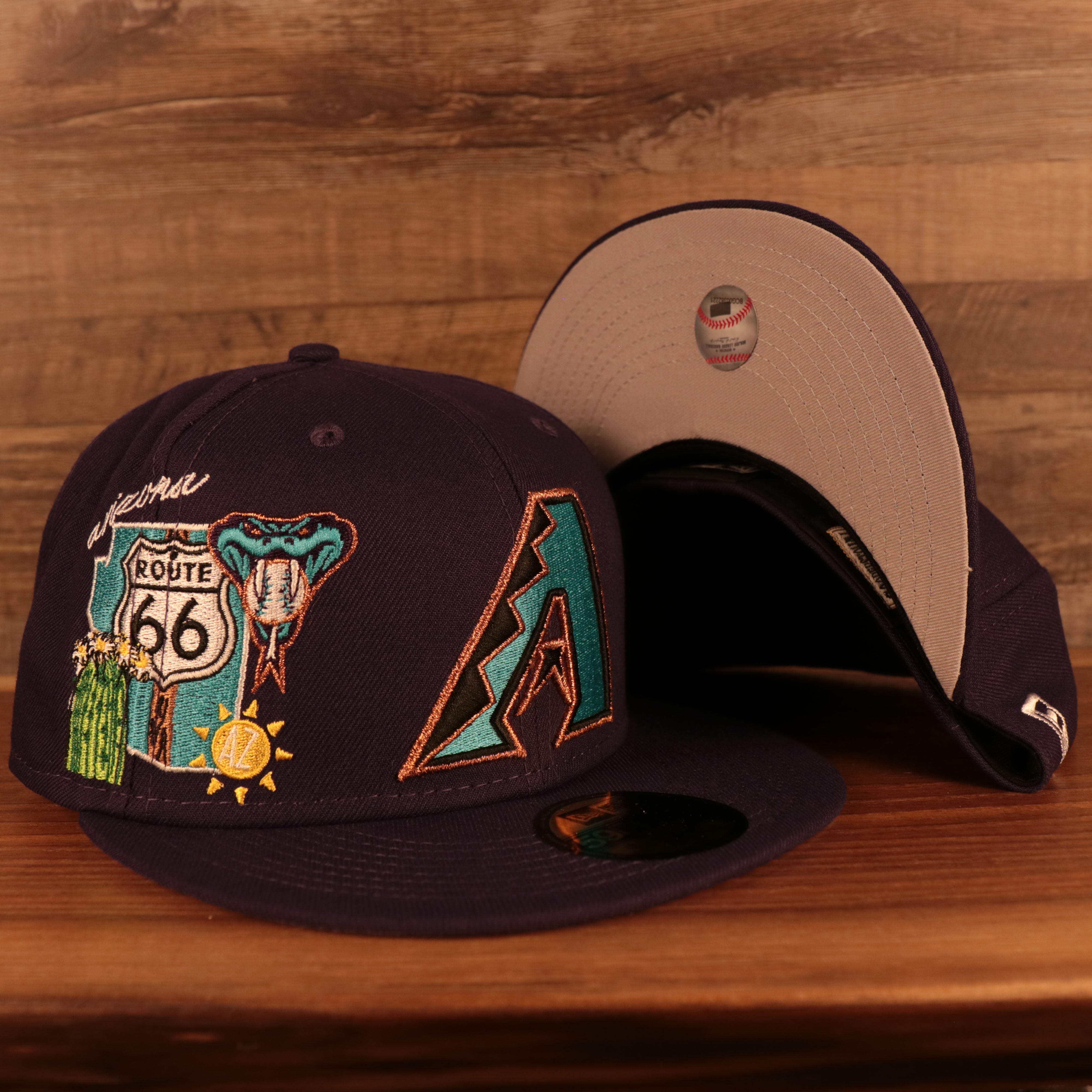 MLB Lui V Red Bottom 59Fifty Fitted Hat Collection by MLB x New Era