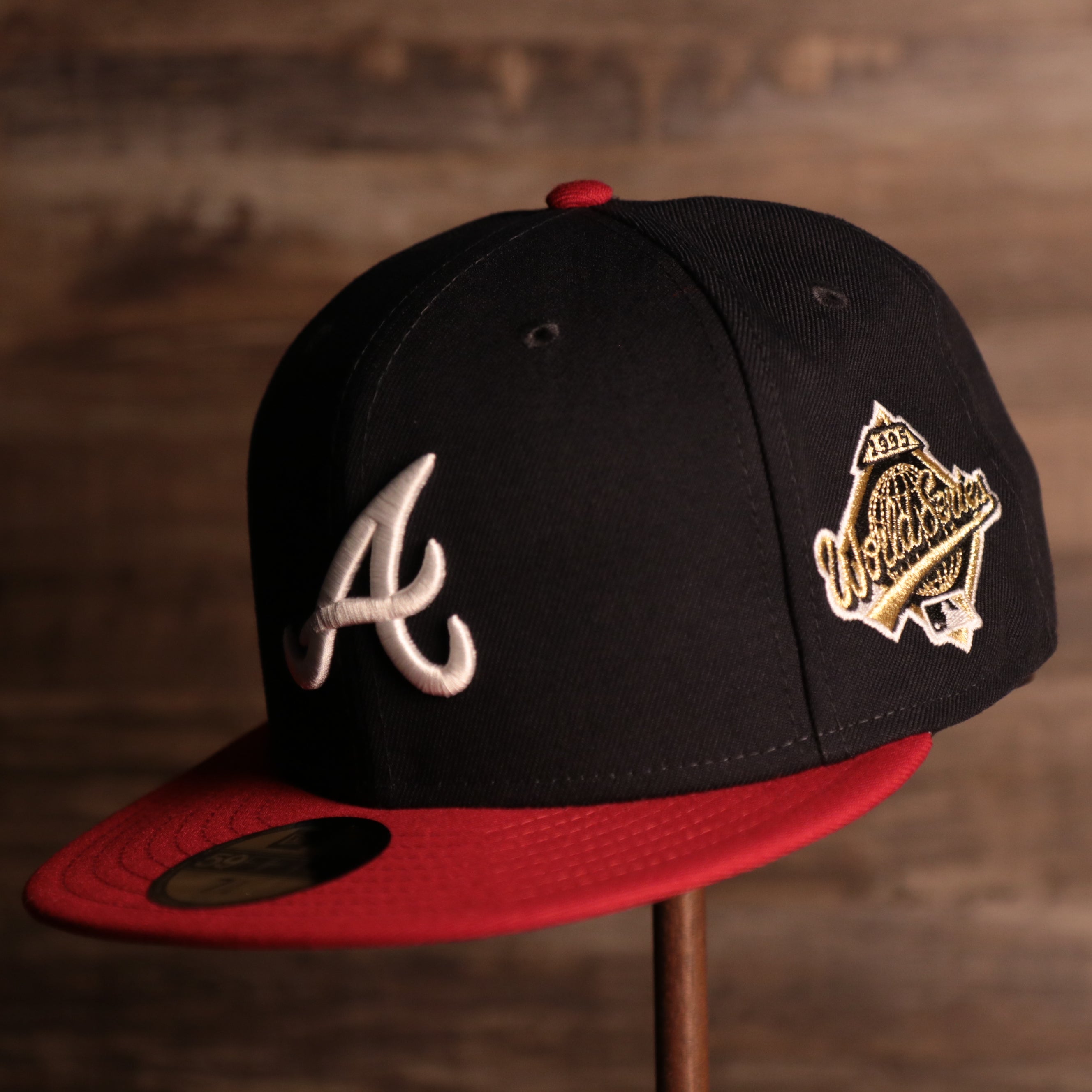 braves side patch hat