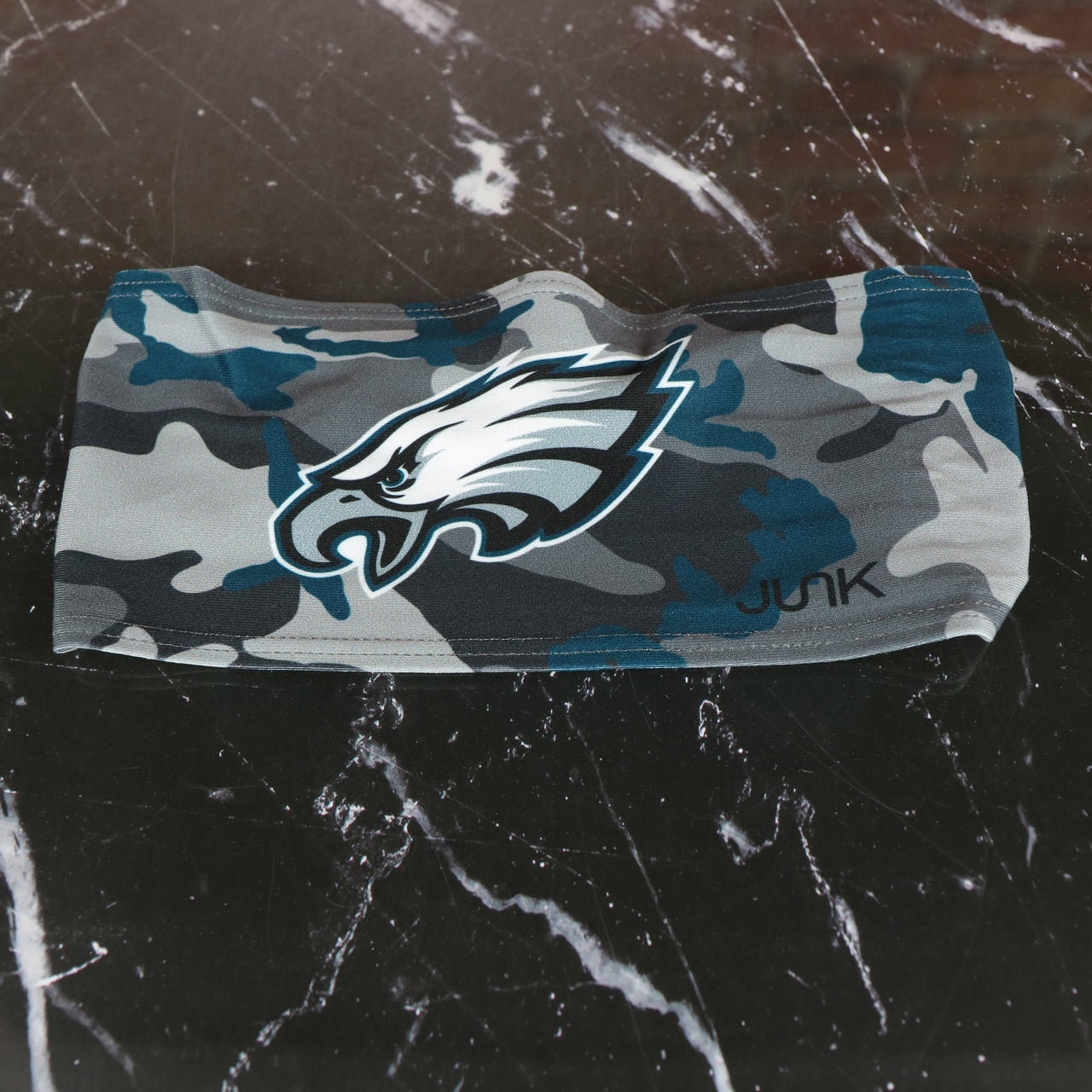 Philadelphia Eagles Moisture Wicking UPF 50+ Camo Pop Headband | Officially Licensed Junk Brands