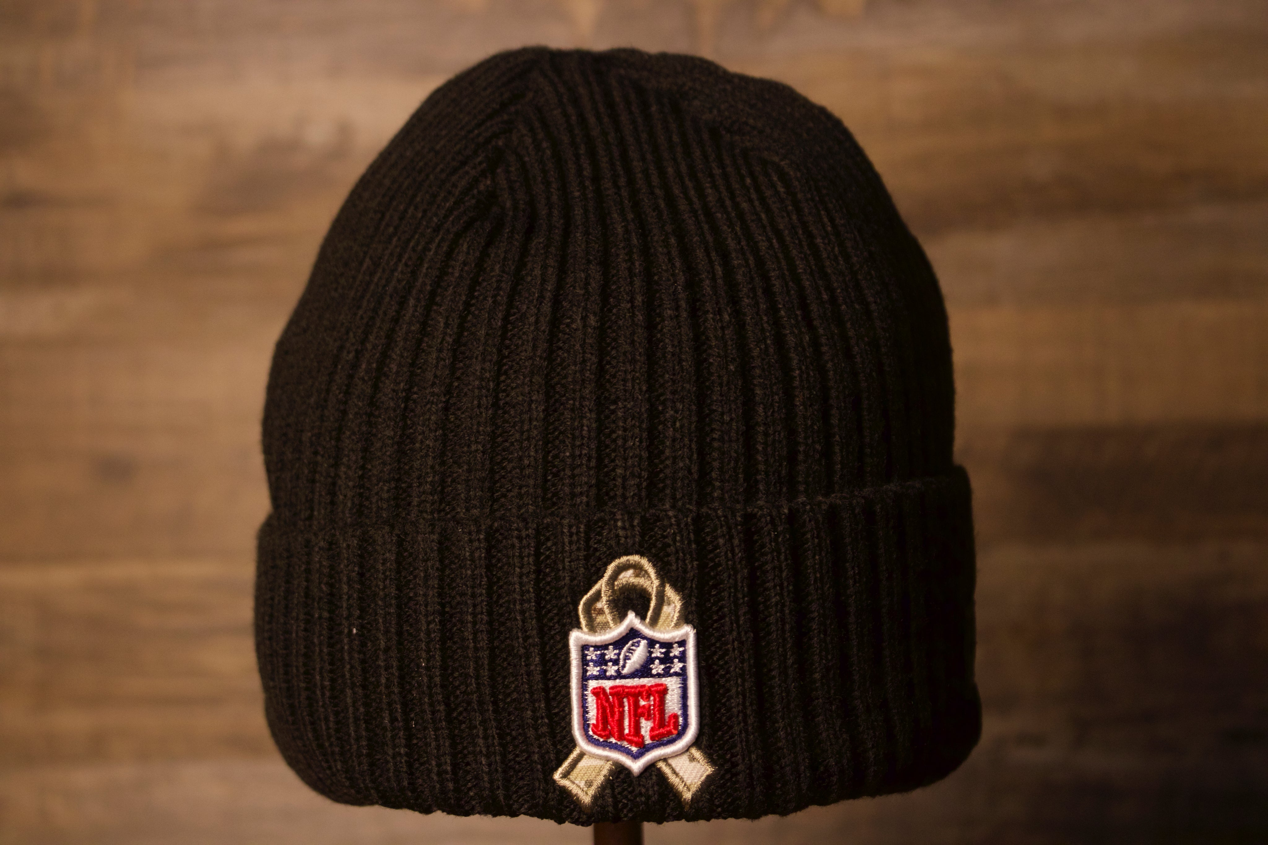 steelers military beanie