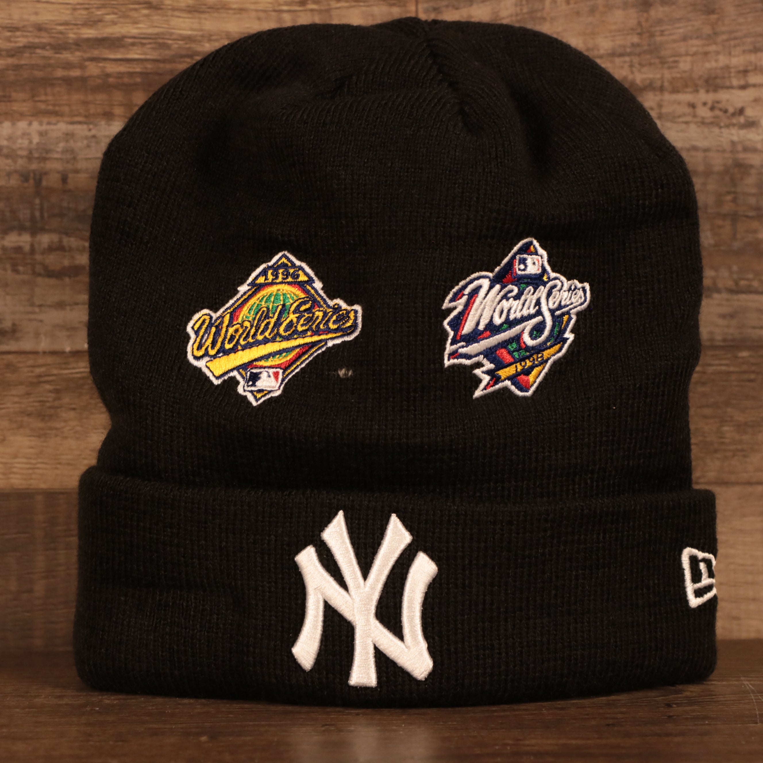 new era new york yankees champion patch beanie