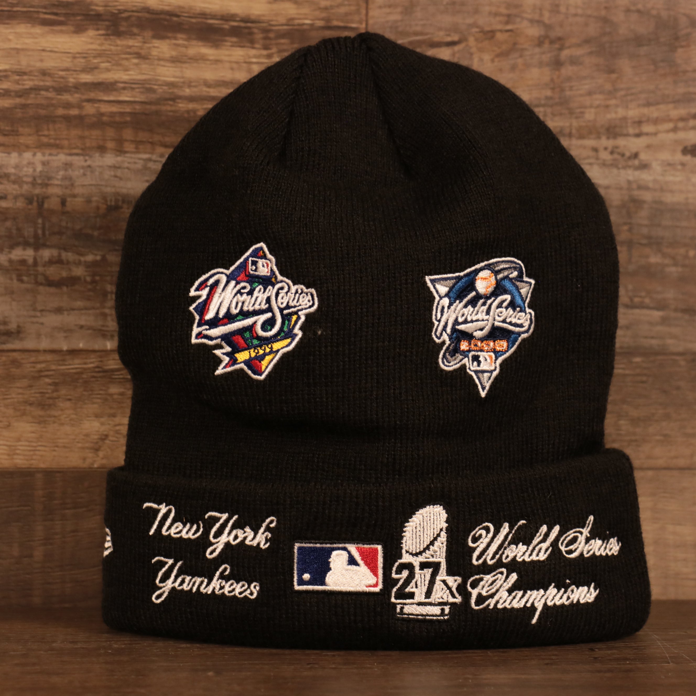 new era new york yankees champion patch beanie