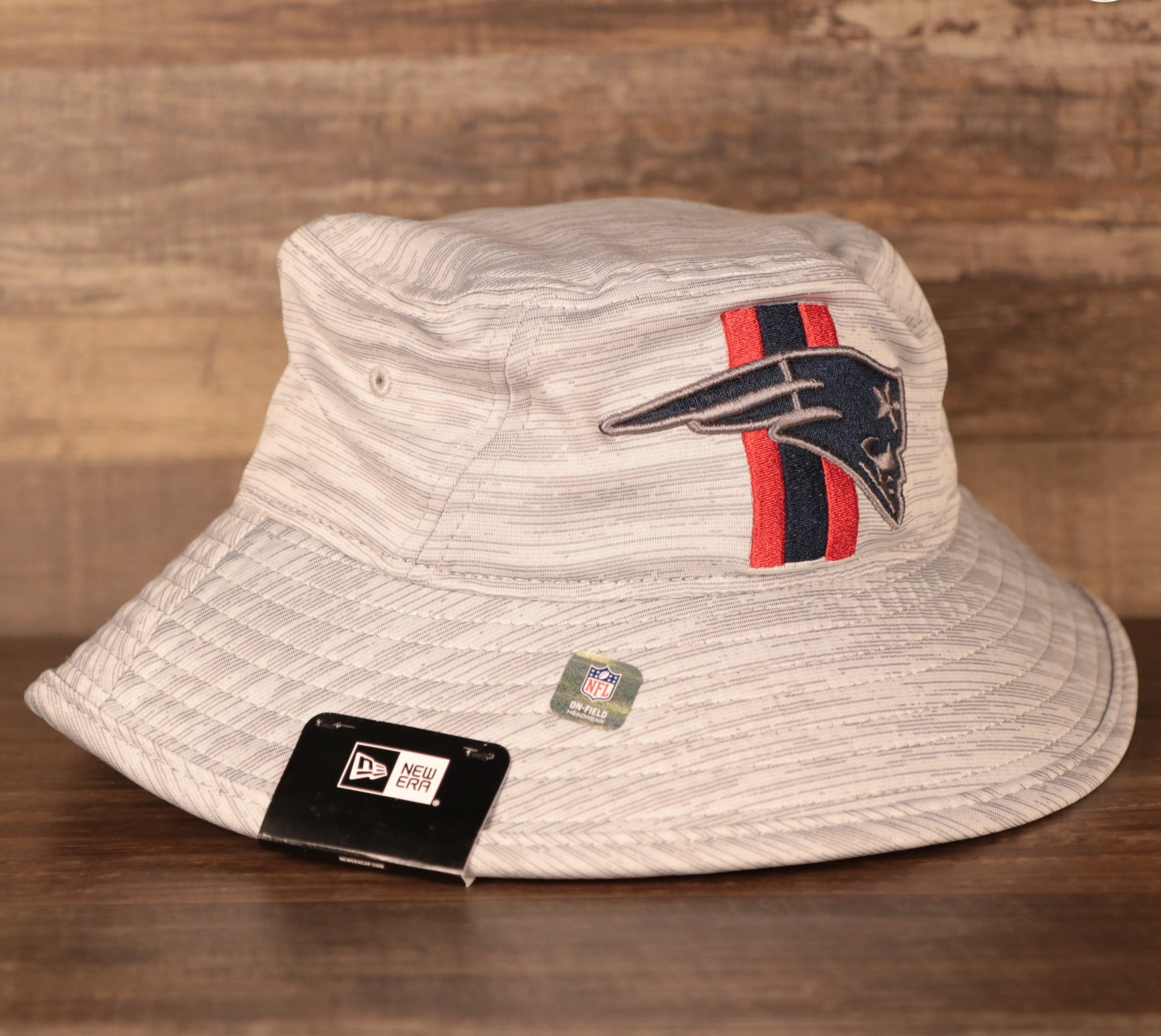 patriots bucket hat with string