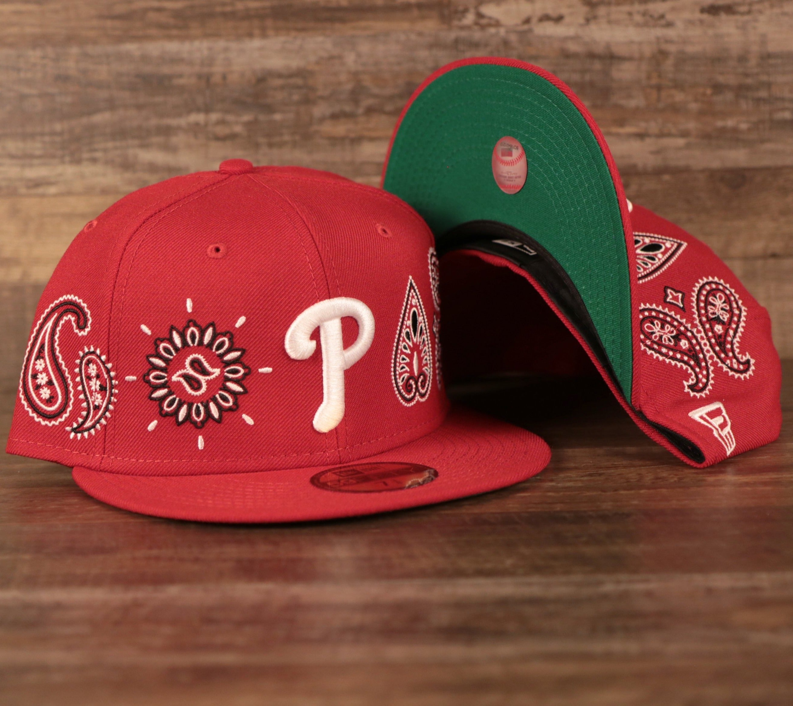 new era colored brim