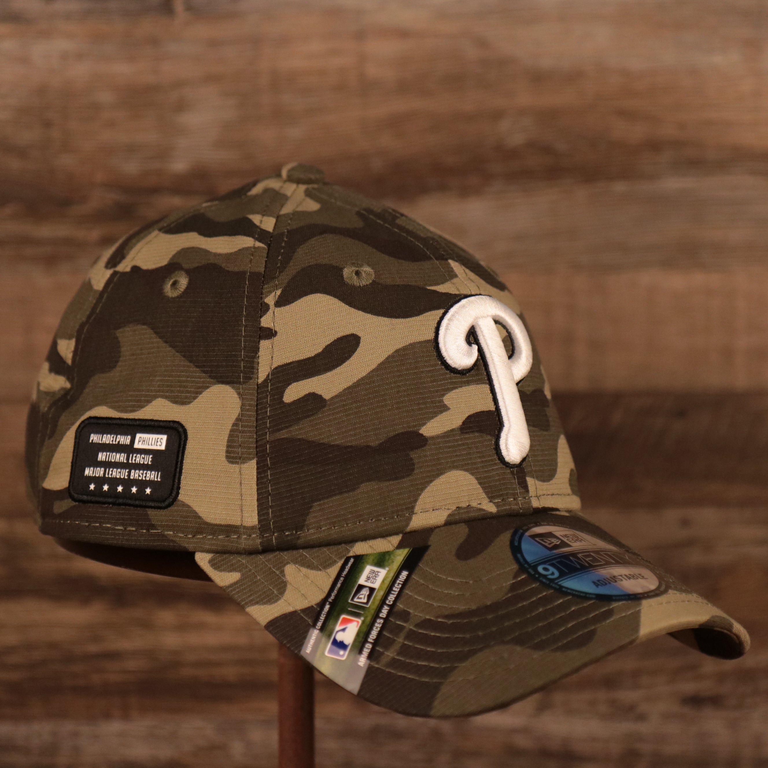 Men's New Era Camo Philadelphia Phillies 2022 Armed Forces Day On