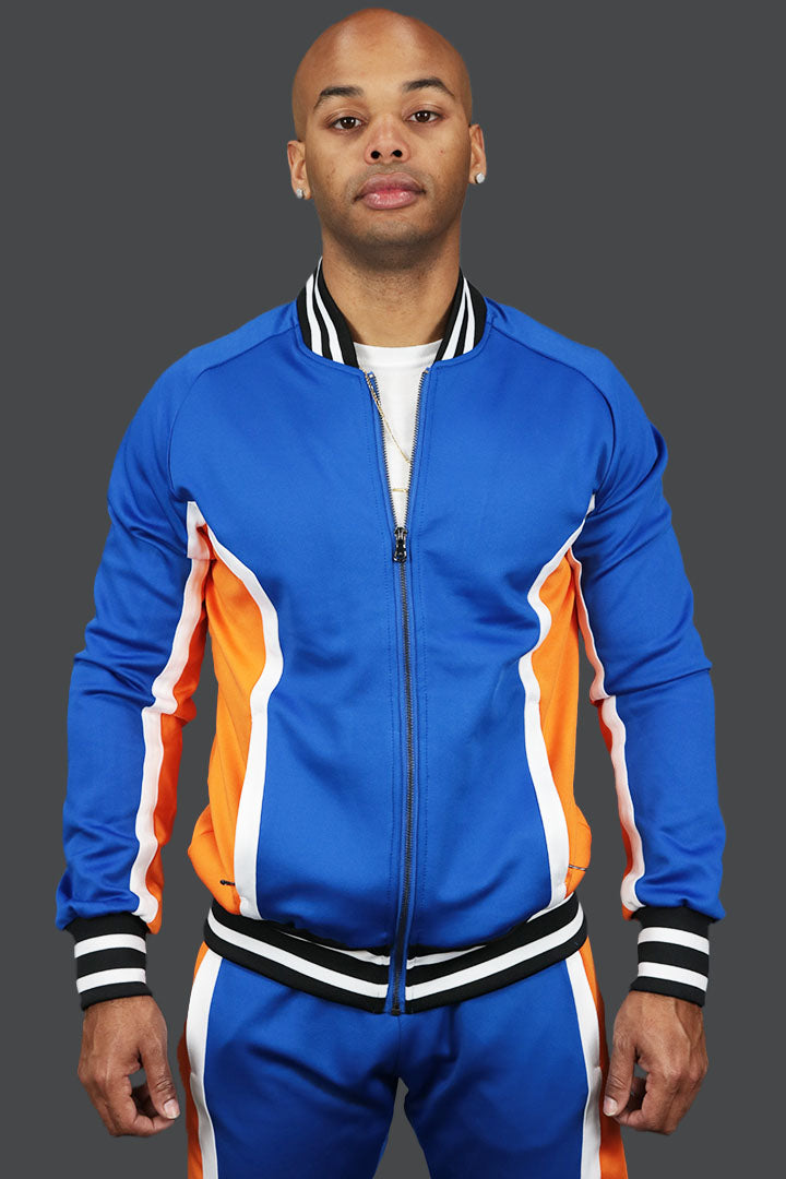 The NYC Basketball Varsity Athletic Track Jacket Jordan Craig