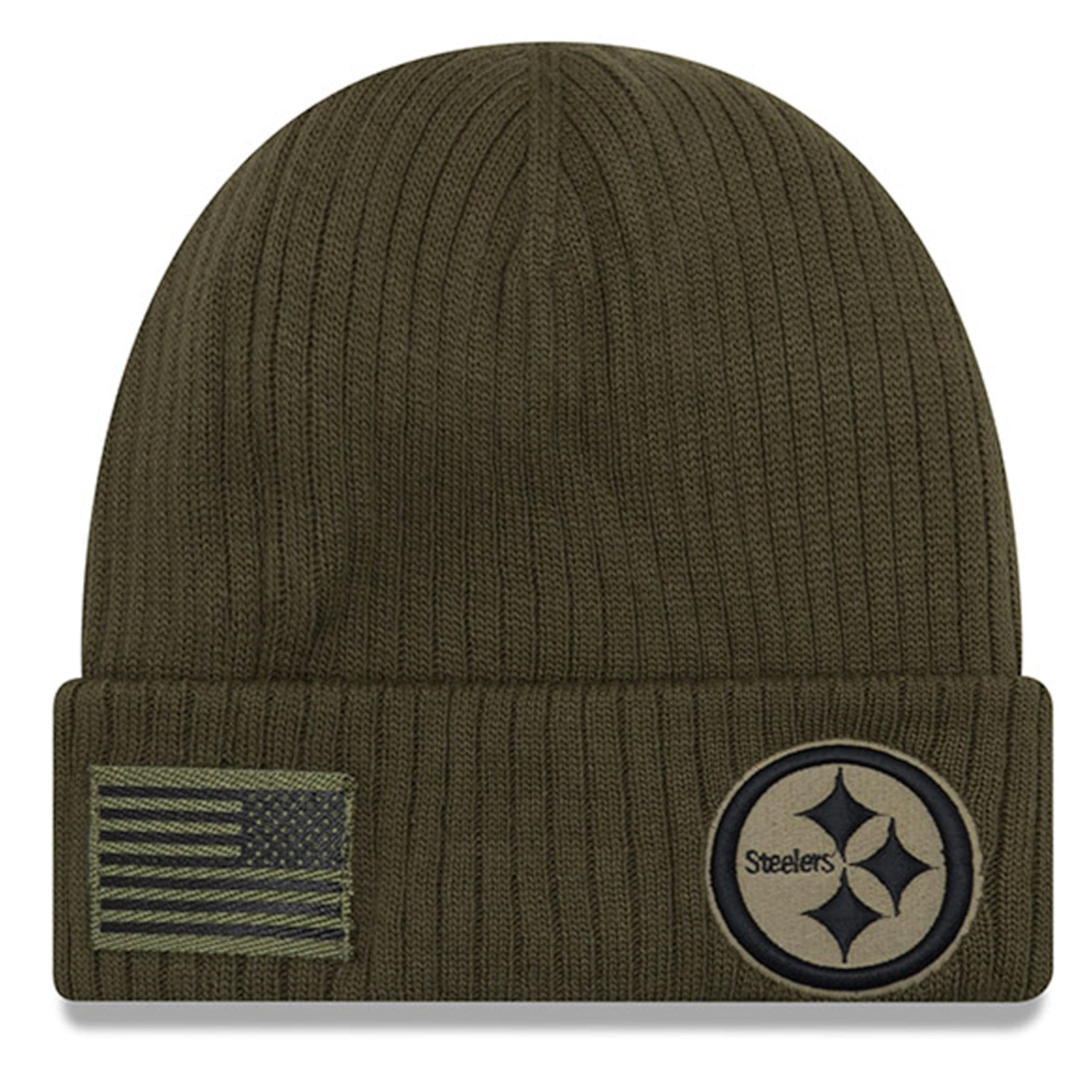 grey steelers beanie