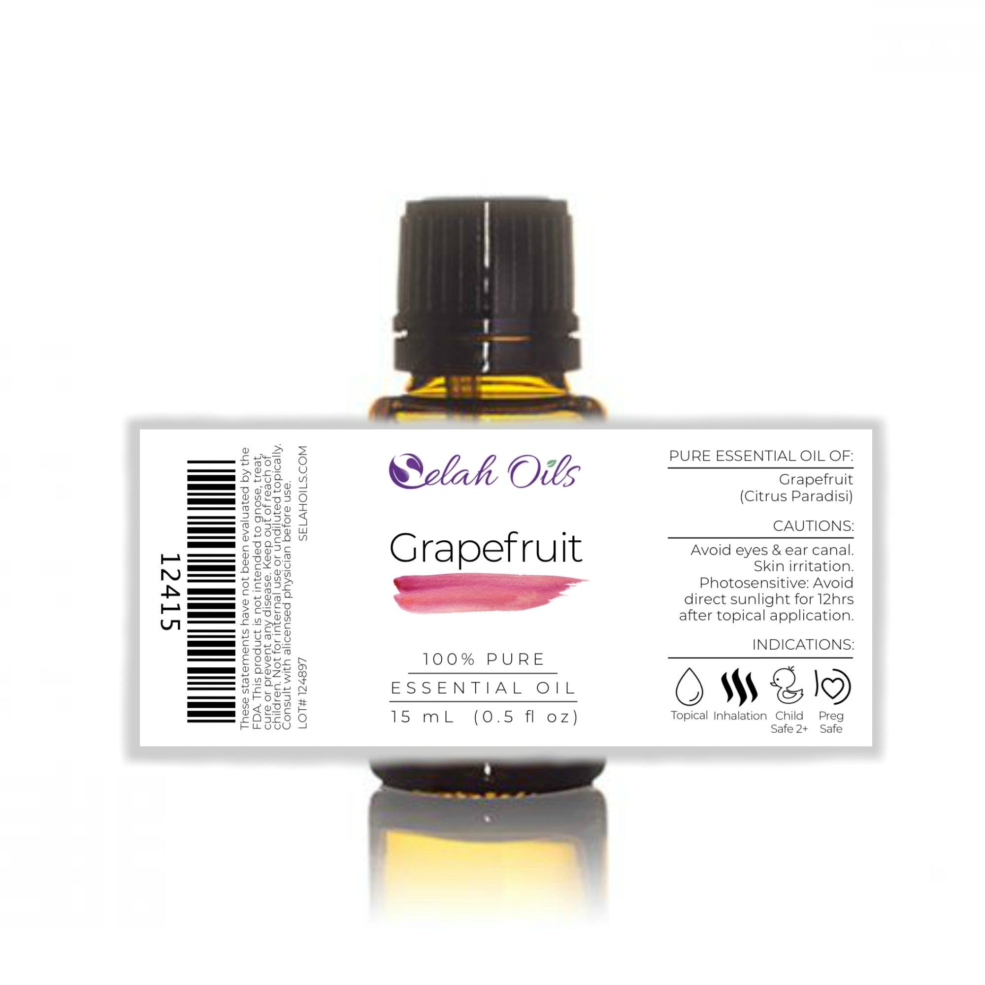 Grapefruit Essential Oil Selah Essential Oils