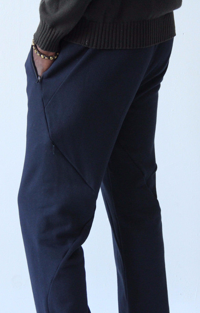 Nomad - Knit Pant in Navy