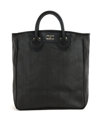 EMBOSSED LEATHER TOTE M