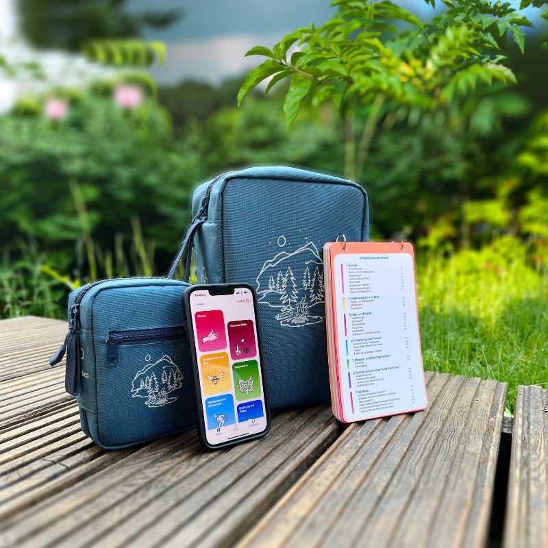 ✓Wasserdicht ✓Erste Hilfe Tasche: Reiseapotheke Medikamententasche Set  Outdoor ✓