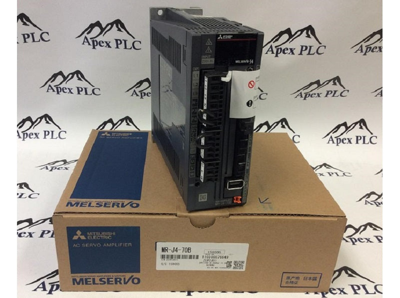 MR-J4-70B Mitsubishi MR-J Servo Amplifier | ApexPLC.com