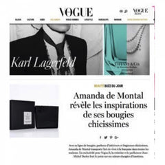 Amanda de Montal dans la presse - Vogue