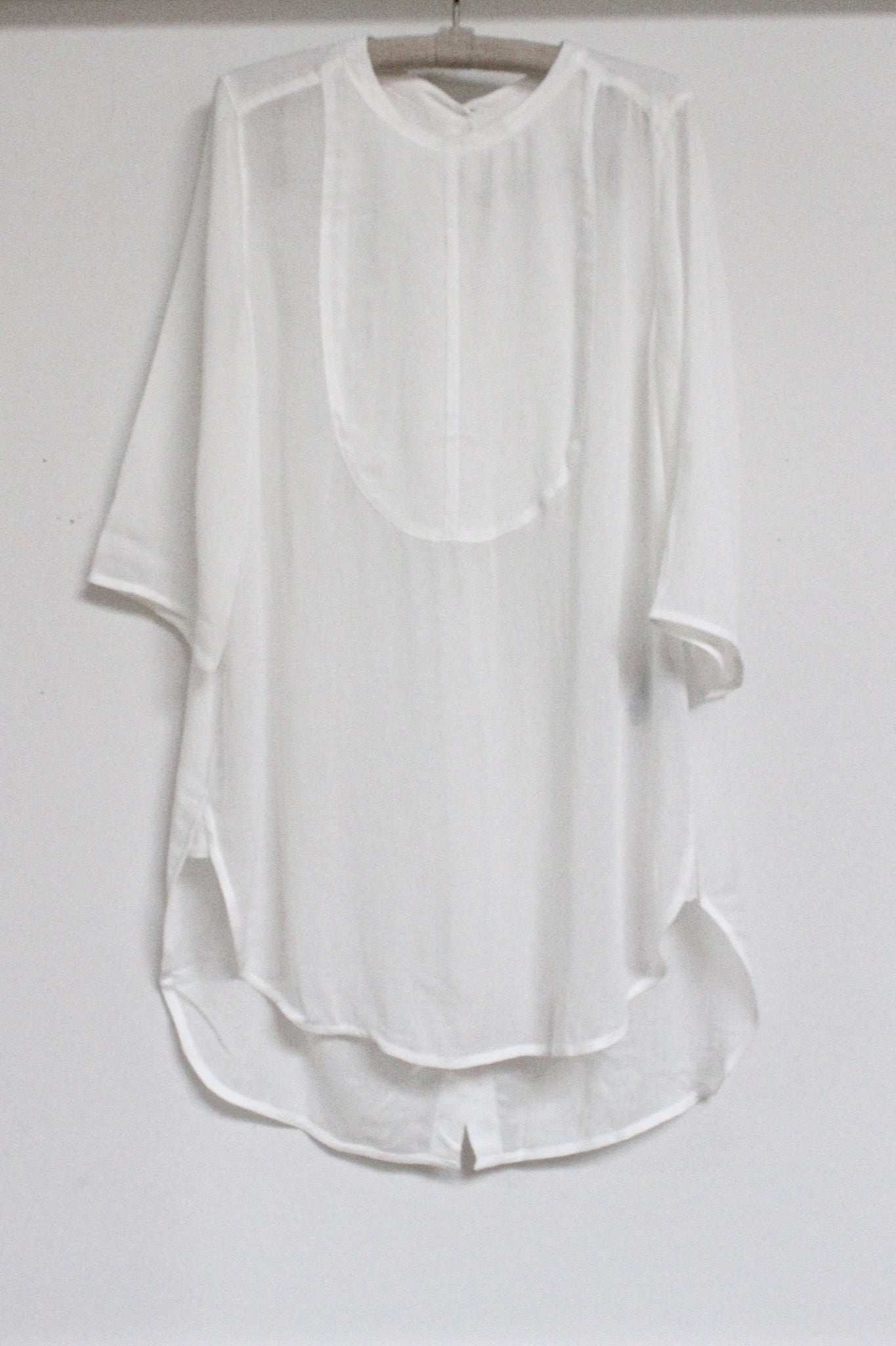 button-back tunic