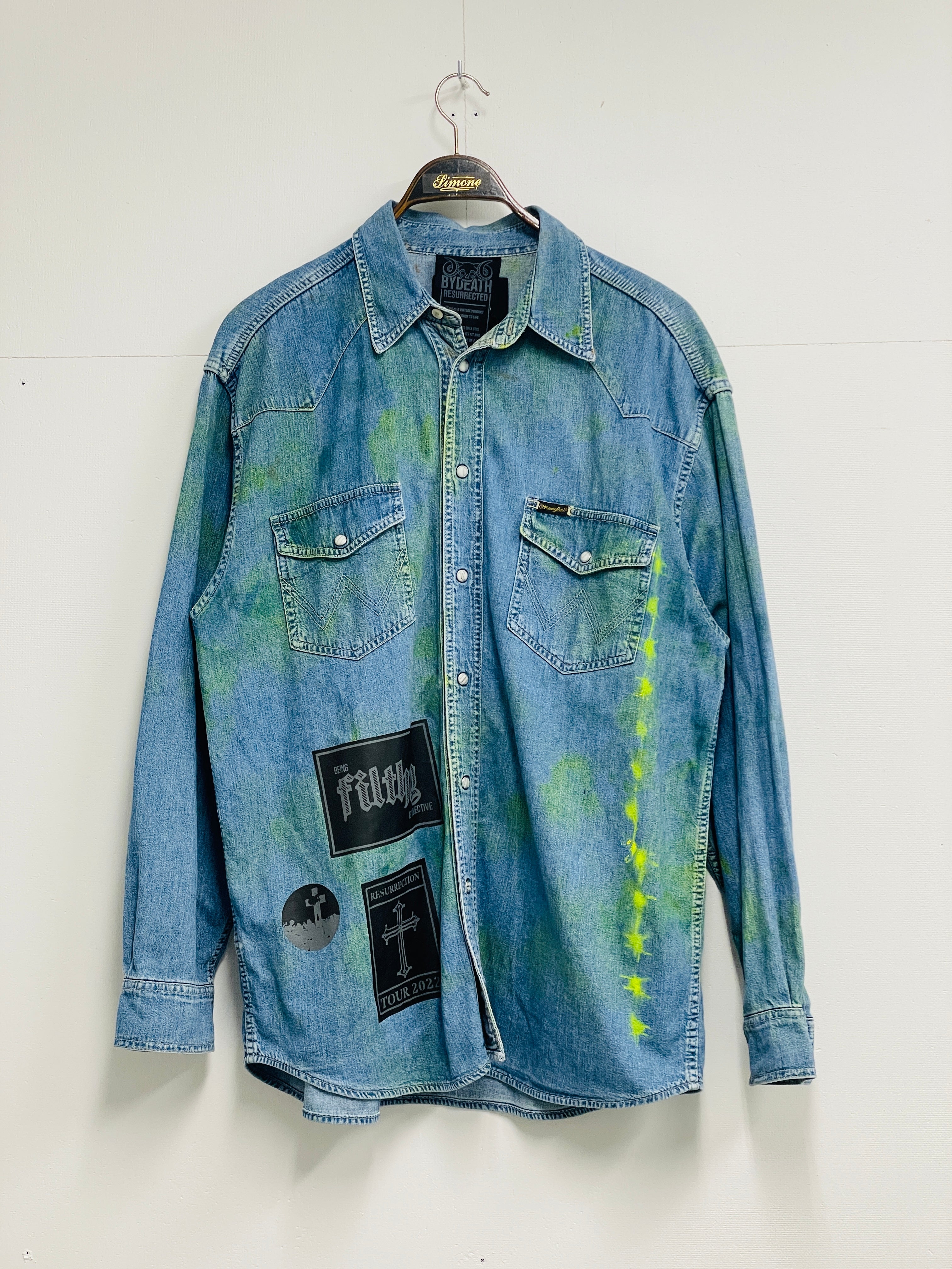 Billede af UPCYCLED DENIM SHIRT #2