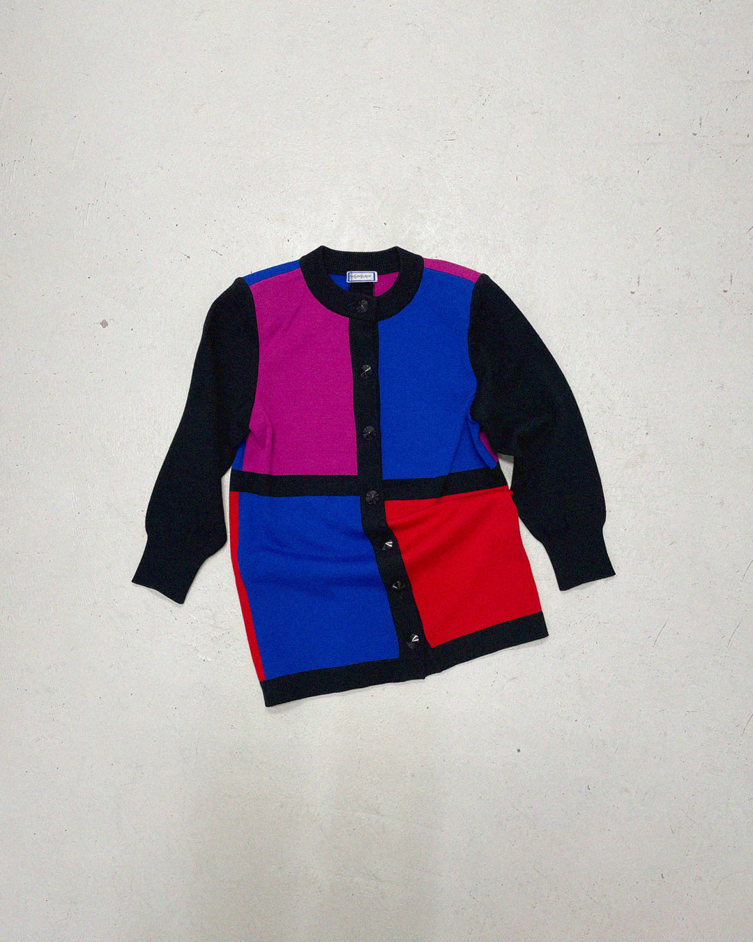 Billede af YVES SAINT LAURENT MULTICOLOR CARDIGAN