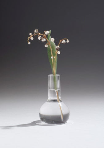 Faberge rock crystal lily of the valley objet de vertu