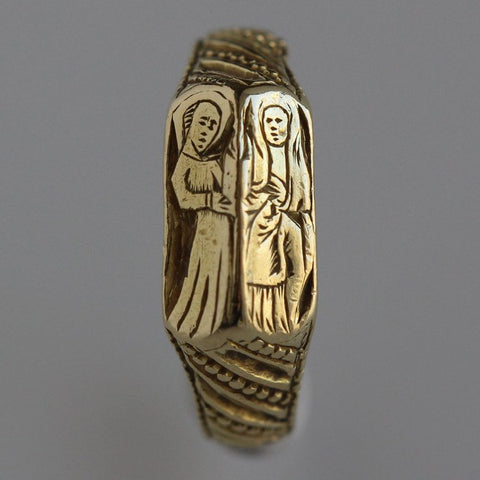 Iconographic Medieval ring