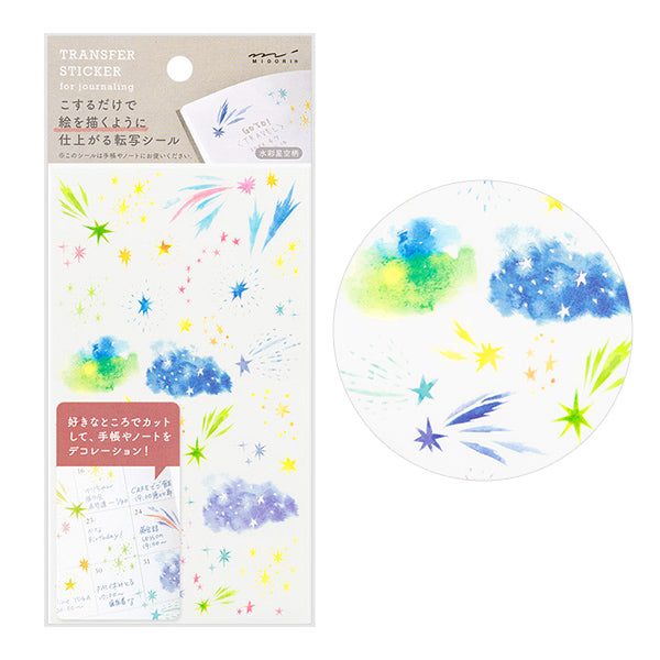 Midori Stickers for Diary, Weather