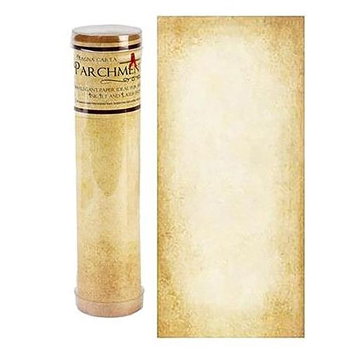 Aged Parchment Scroll Paper - 8.5x18 long-IN811AGDXLPK