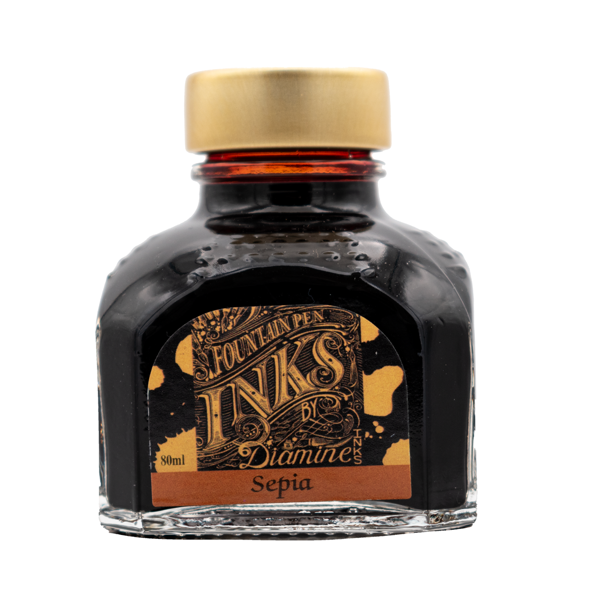 Diamine Fountain Pen Ink, 80 ml Bottle, Oxblood