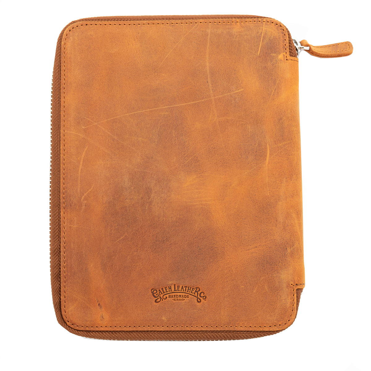 Leather Slim A5 Notebook / Planner Cover - Crazy Horse Brown