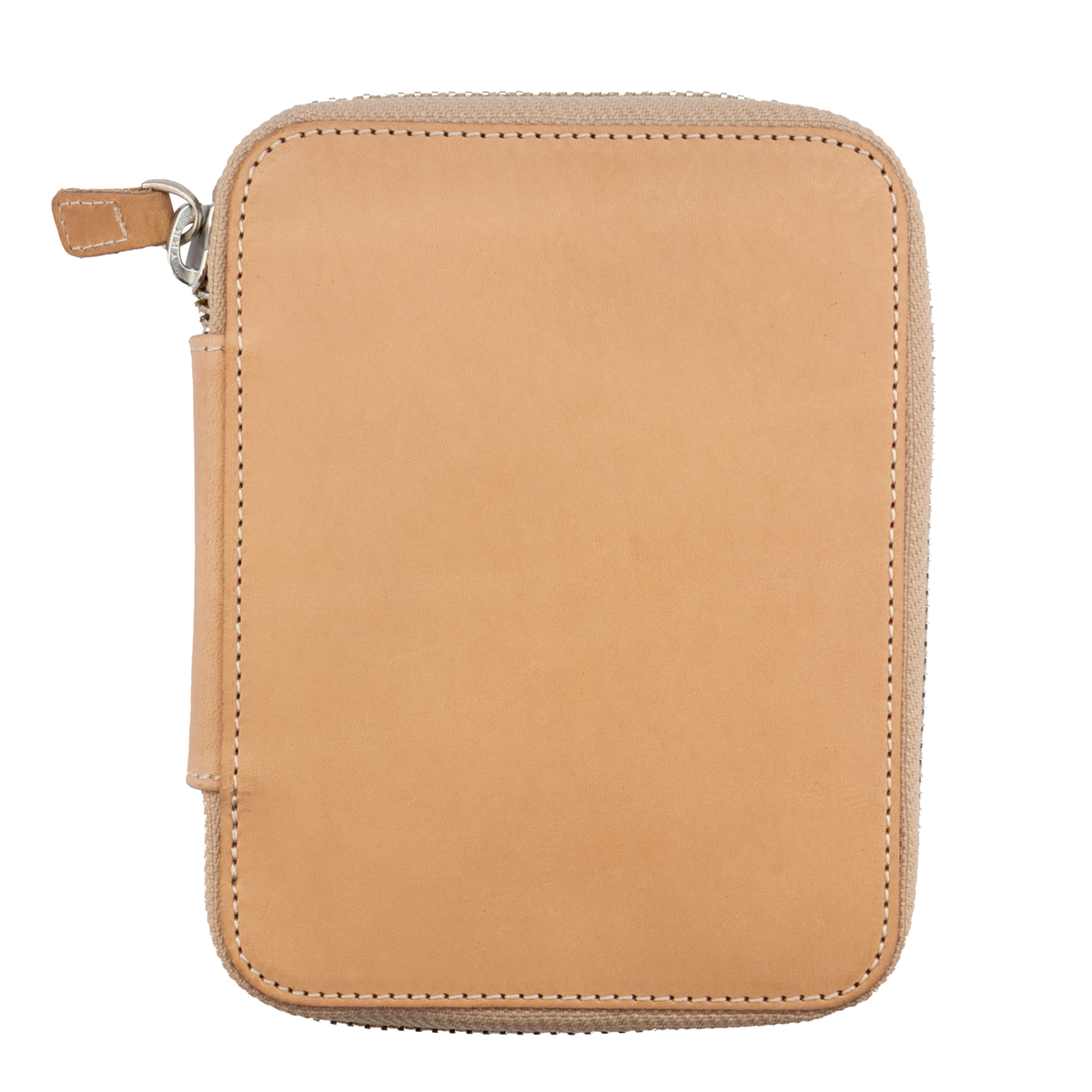 Galen Leather Co. The Old School Leather Molded 5 Pen Case- Undyed Lea