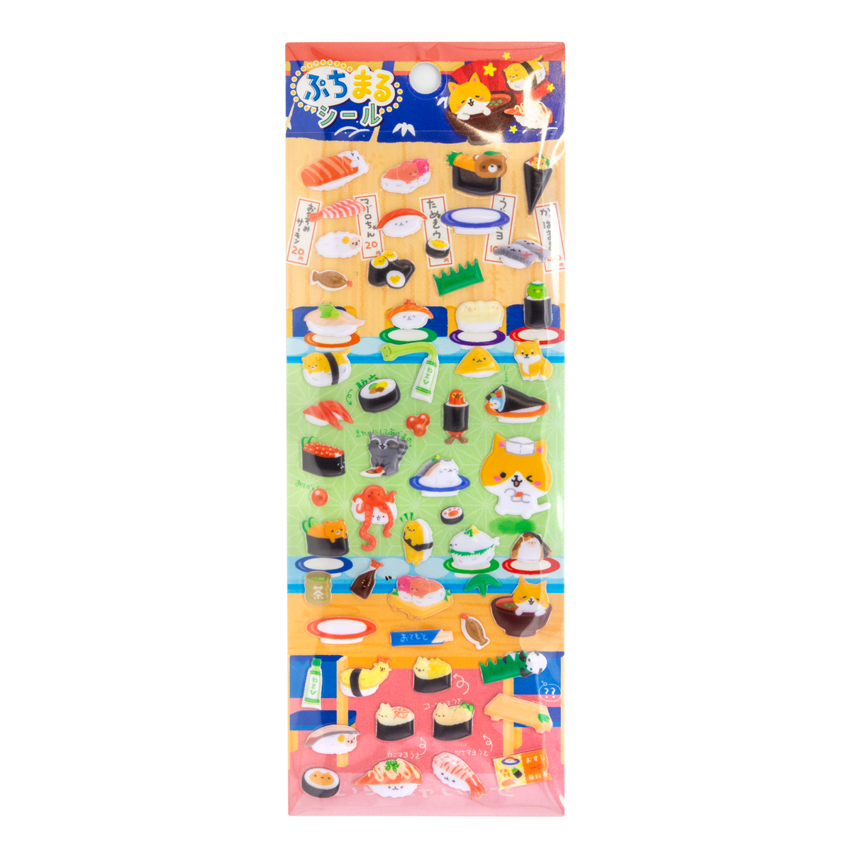 KIDS STICKER JAPANESE SUSI DAISO