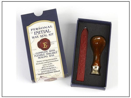 Freund Mayer Vintage Deluxe Wax Seal Kit - Crown with Gold Sealing Wax