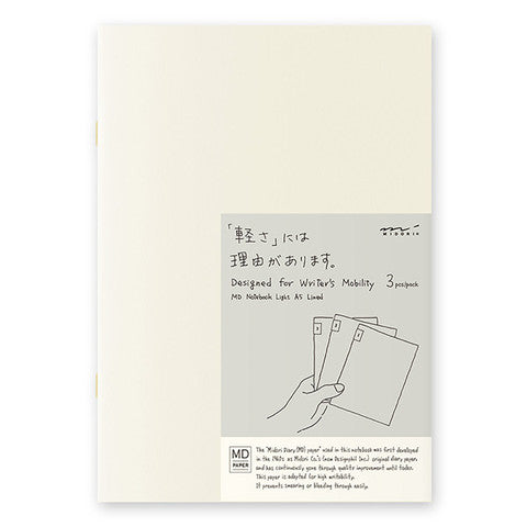 Midori MD A5 Blank Notebook