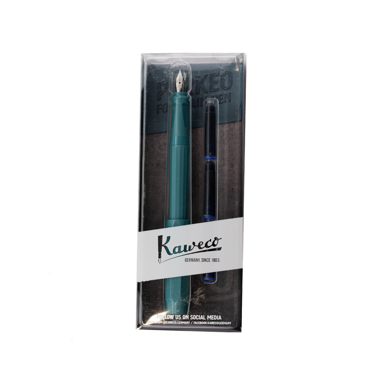 Kaweco Perkeo Blue Fountain Pen Calligraphy Set – Truphae