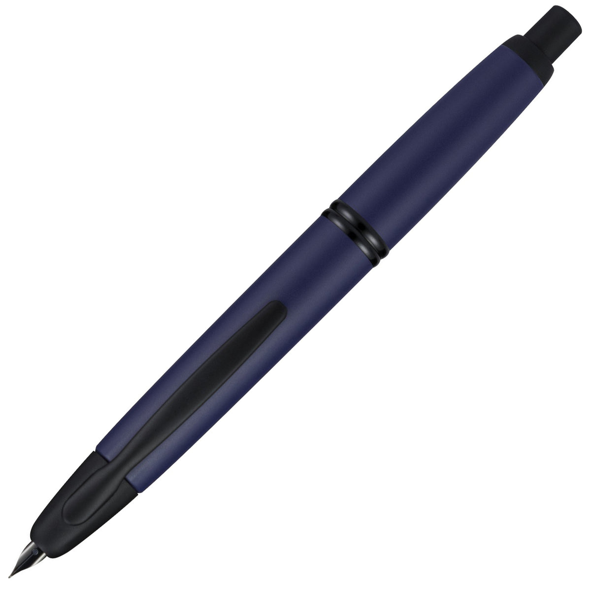 Pilot Vanishing Point Black / Rhodium Fountain Pen, Medium