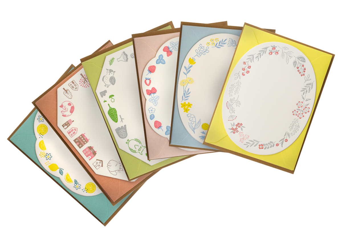 Midori Letter Set - 763 - Assorted